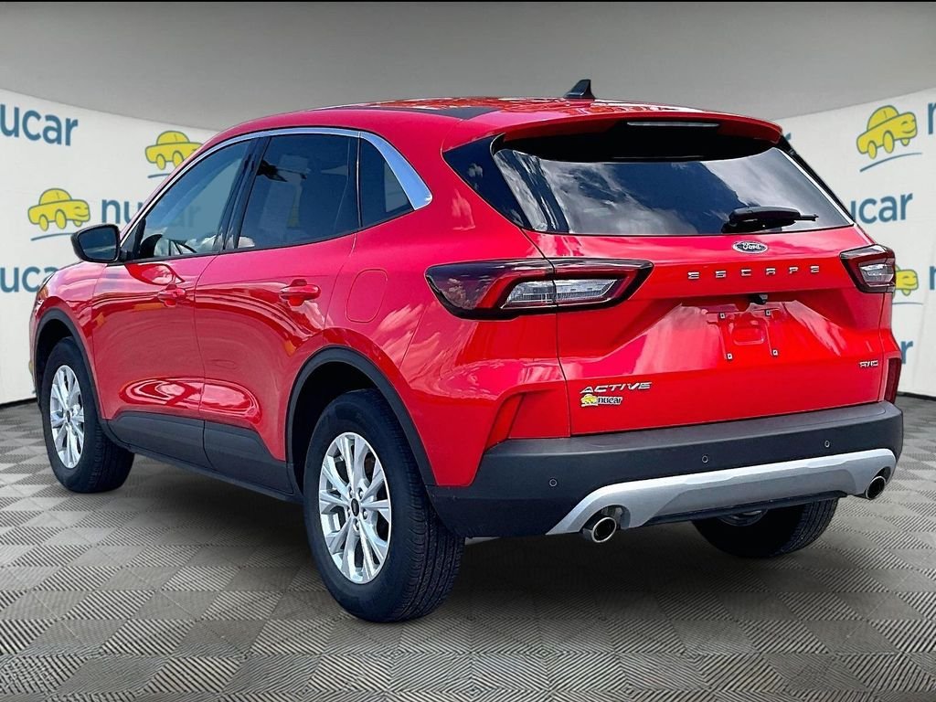 Used 2024 Race Red Ford Active image 4