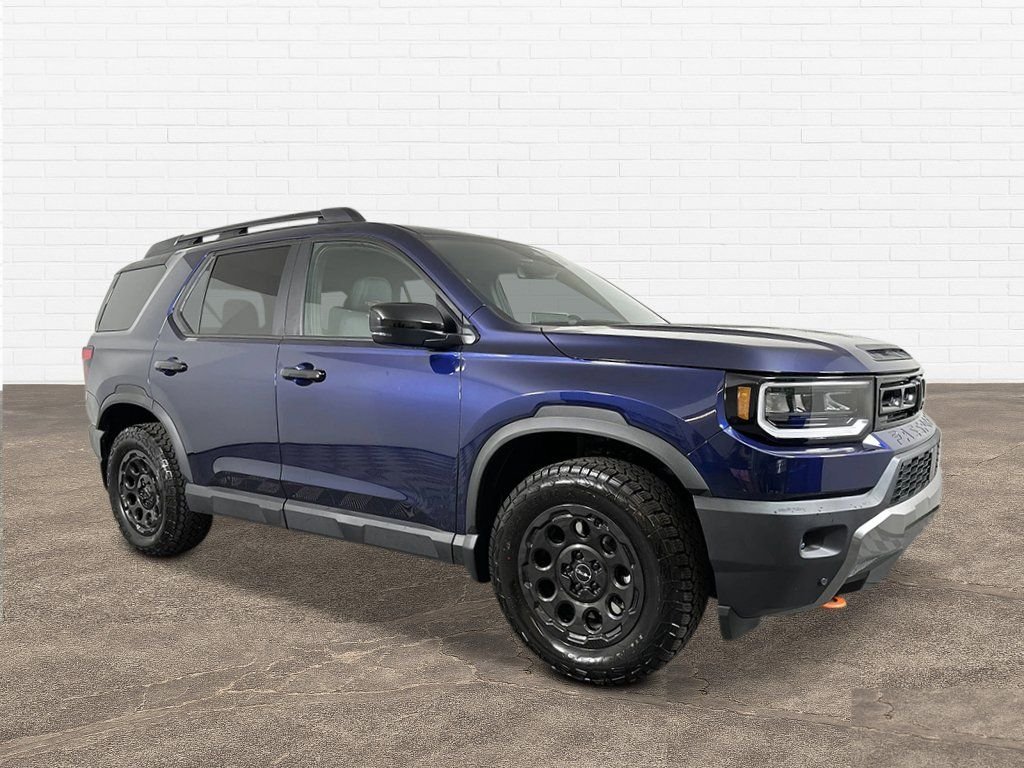 New 2026 Obsidian Blue Pearl Honda TrailSport Blackout image 6