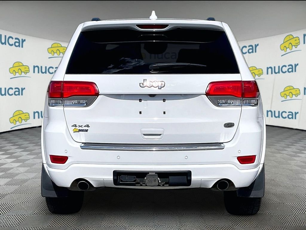 Used 2021 Bright White Clearcoat Jeep Overland image 5