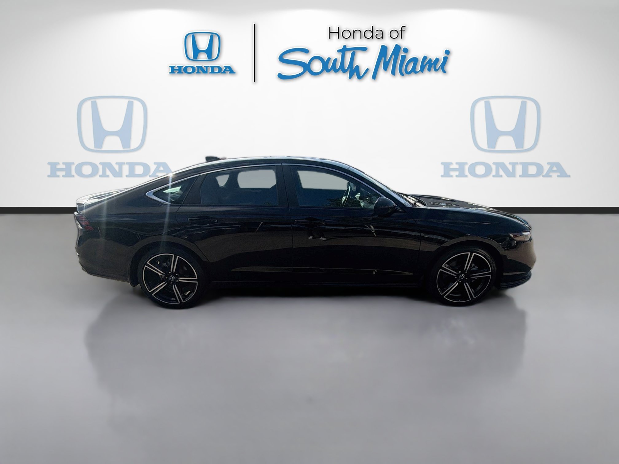 Certified Used 2024 Crystal Black Pearl Honda HYBRID SPORT image 8