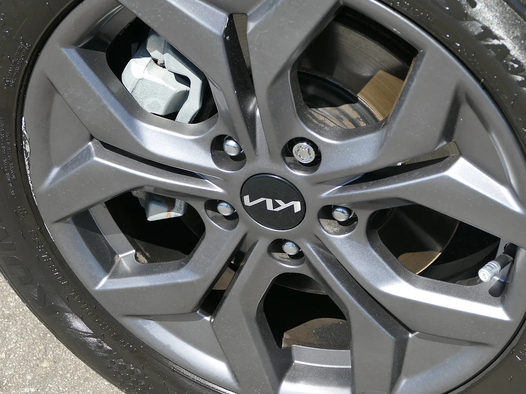Used 2024 Dark Ocean Blue/Clear White Roof Kia S image 9