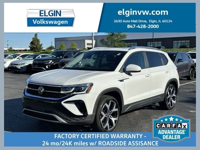 Certified Used 2023 White Volkswagen 1.5T SEL image 1
