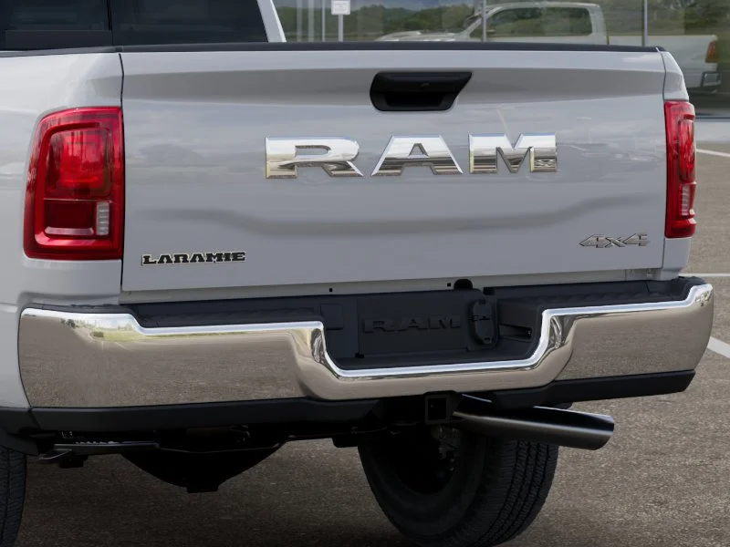 New 2026 Bright White Clear-Coat Exterior Paint RAM Laramie image 15