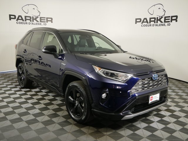 Certified Used 2020 Blue Print w/Midnight Black Roof Toyota Hybrid XSE w/ Technology Pkg & Weather Pkg image 4