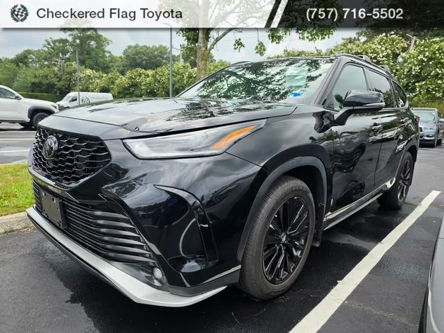 Used 2024 Midnight Black Metallic Toyota XSE image 1