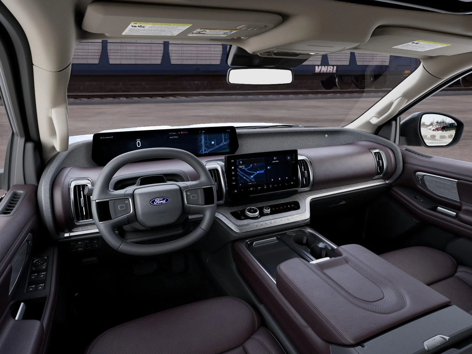 New 2027 Star White Metallic Tri-Coat Ford Platinum image 9