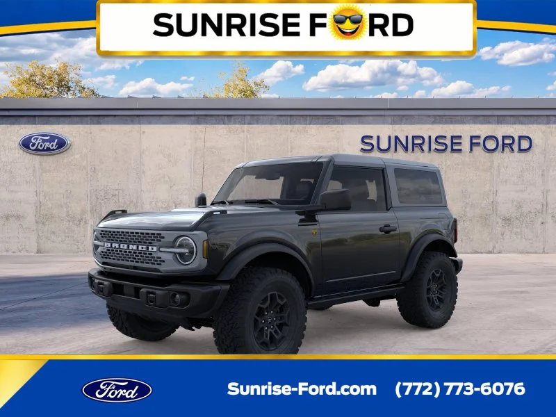 New 2026 Shadow Black Ford Badlands® image 1