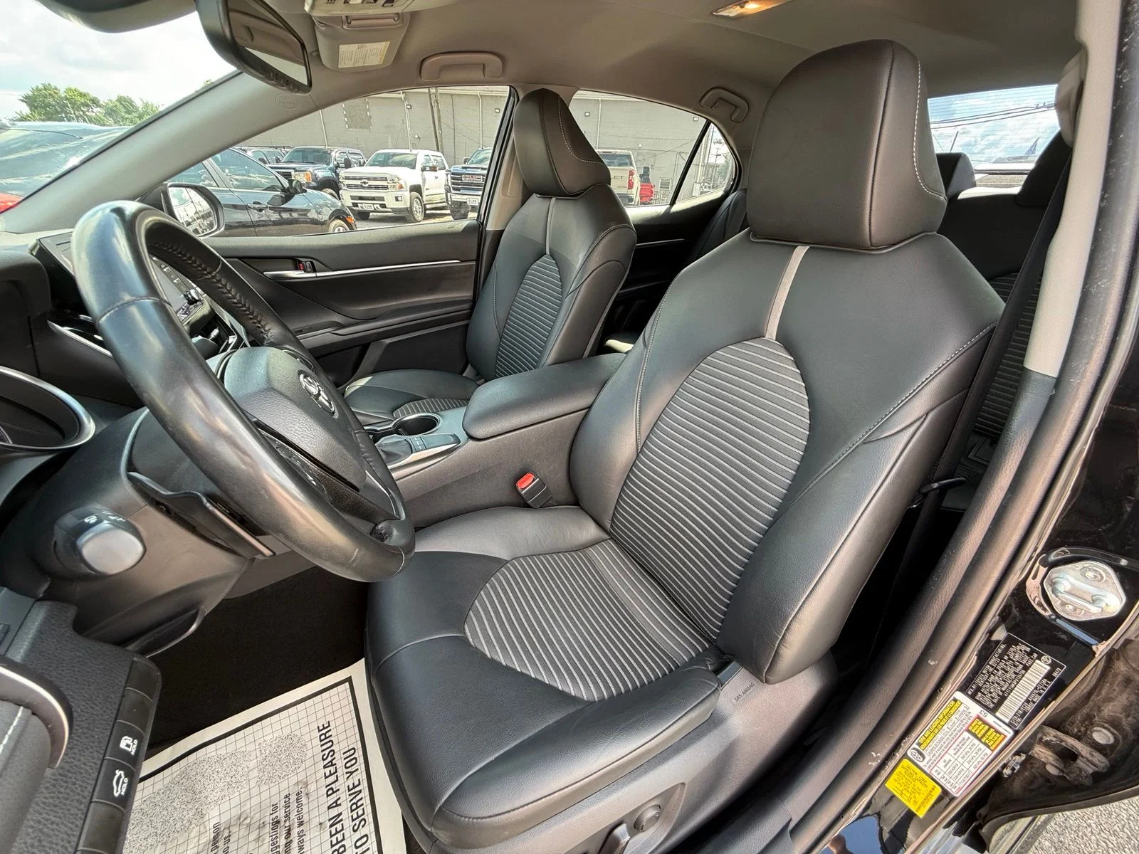 Used 2023 Black Toyota SE Nightshade image 11