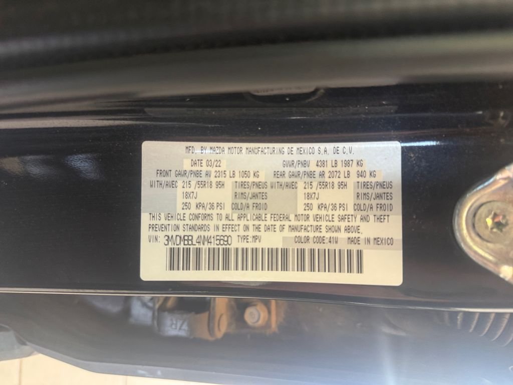 Used 2022 Black Mazda 2.5 S Select Package image 13