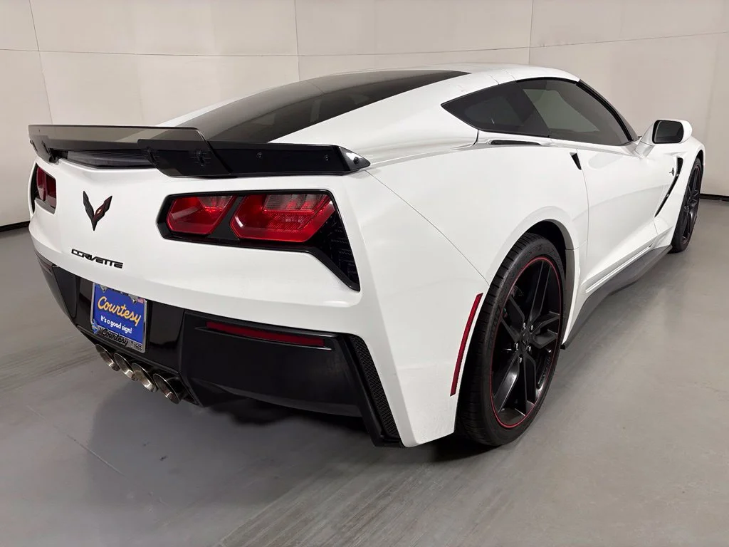 Certified Used 2019 White Chevrolet Stingray Z51 image 14