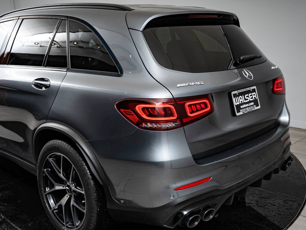 Used 2021 Selenite Grey Metallic Mercedes-Benz GLC 43 AMG® image 19