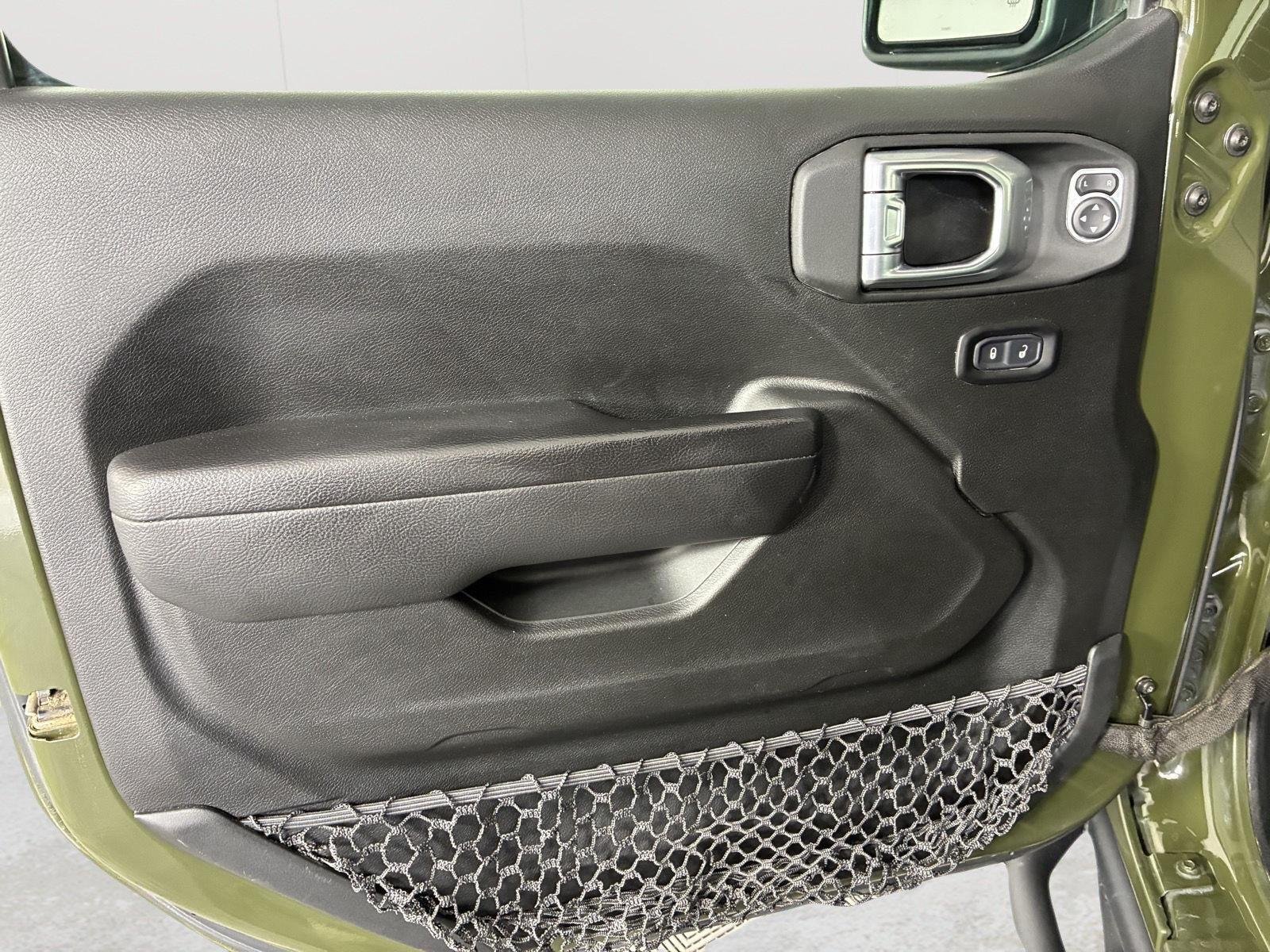 Used 2022 Sarge Green Clearcoat Jeep Unlimited Willys image 24
