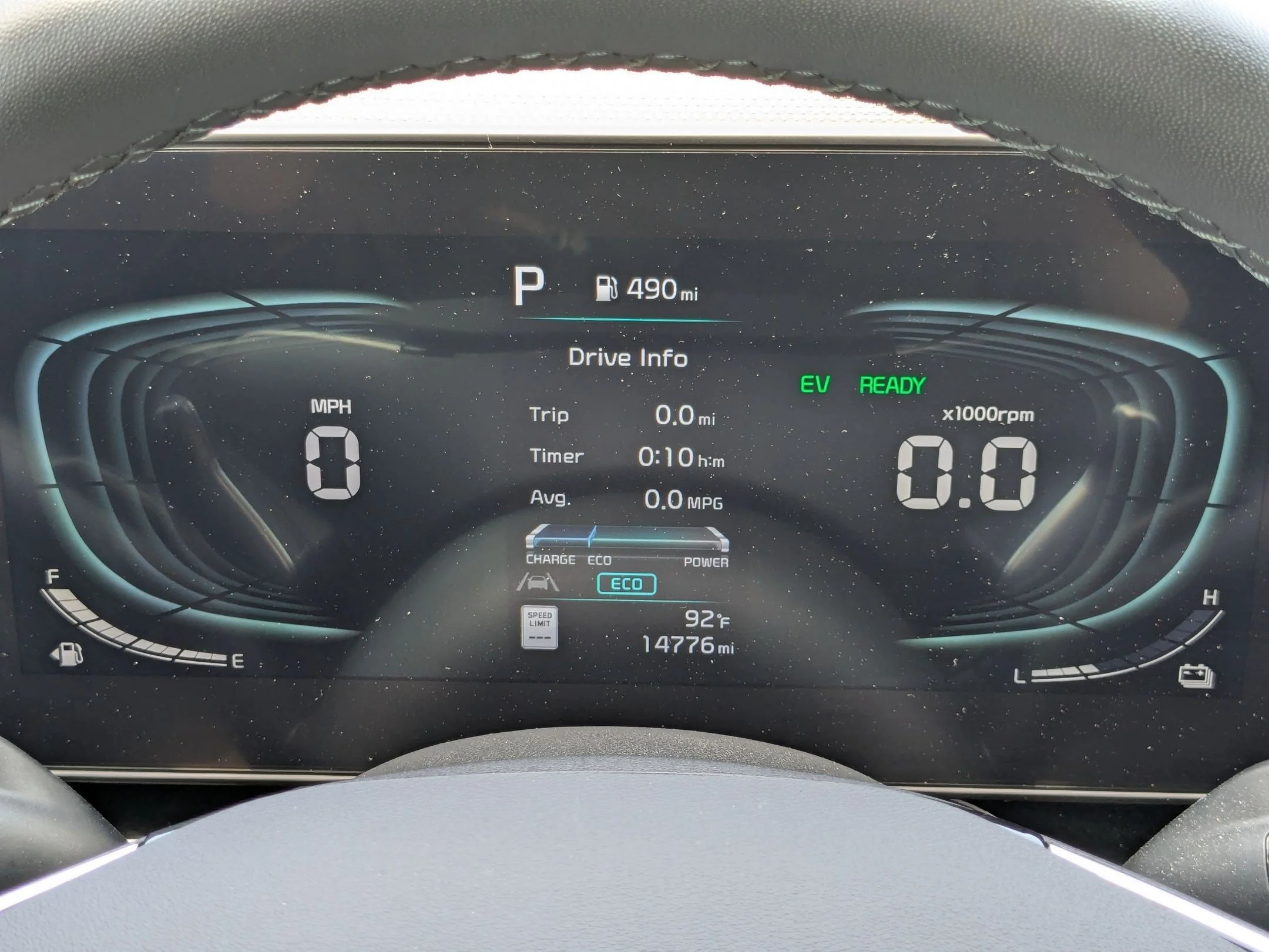 Used 2023 Aurora Black Pearl Kia EX image 14