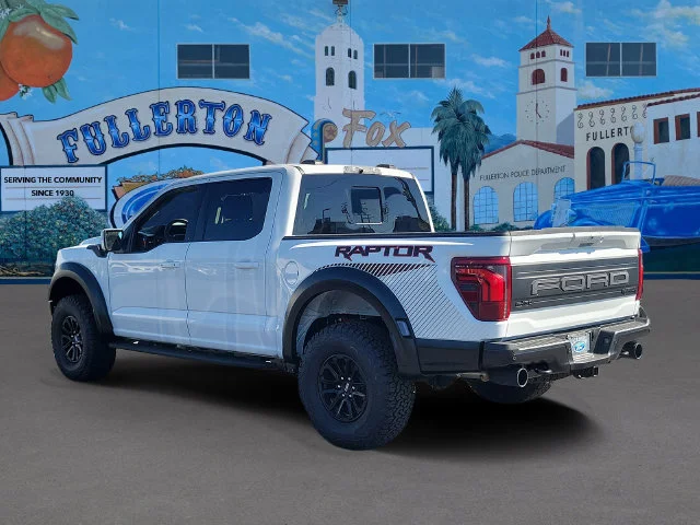 New 2026 Oxford White Ford Raptor image 3