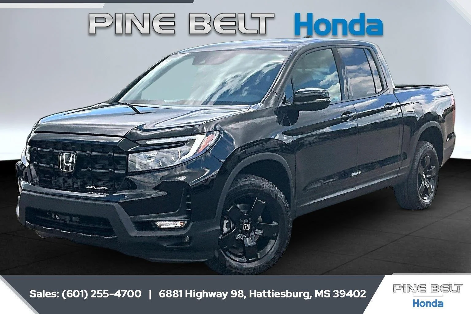 New 2026 Crystal Black Pearl Honda Black Edition image 2