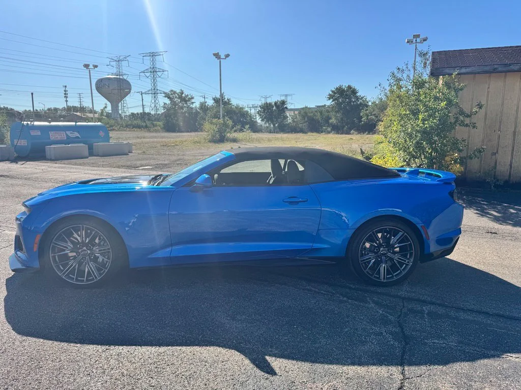 Used 2024 Riptide Blue Metallic Chevrolet ZL1 image 7
