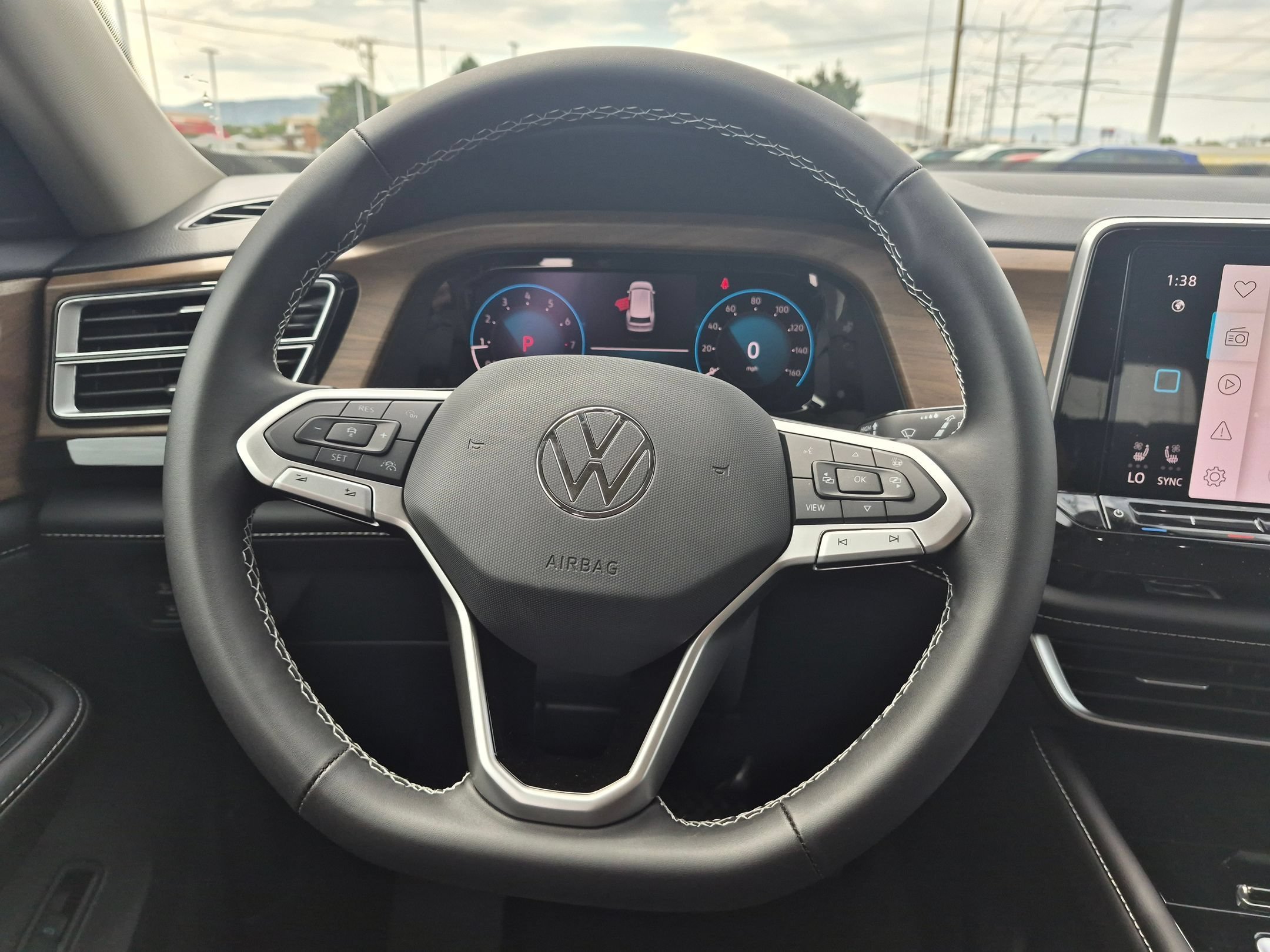New 2026 Deep Black Pearl Volkswagen 2.0T SE w/Technology image 16