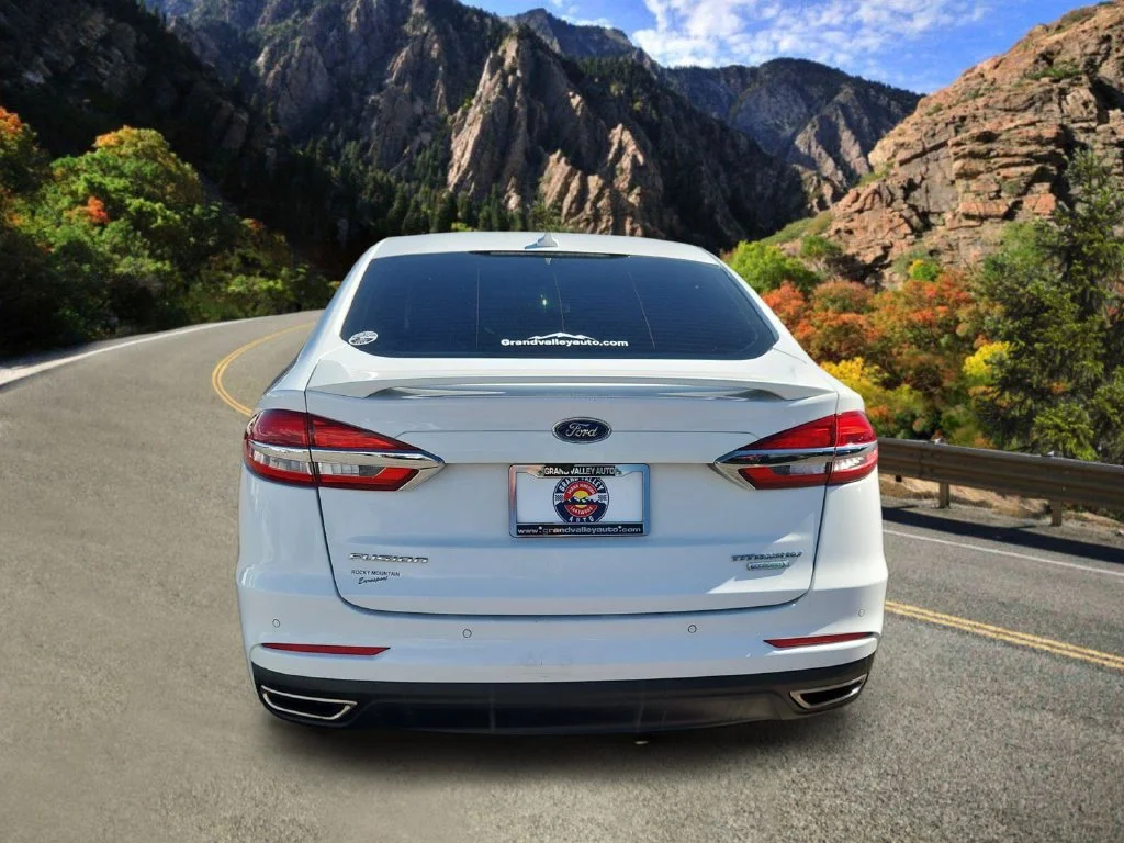 Used 2019 White Ford Titanium image 4