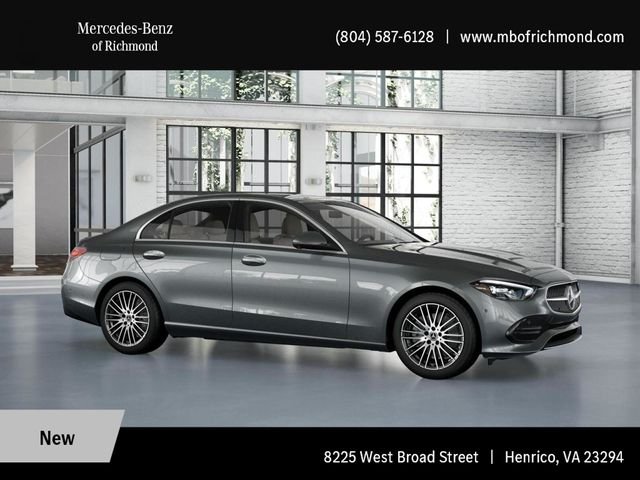 New 2026 Selenite Grey Metallic Mercedes-Benz C 300 image 13