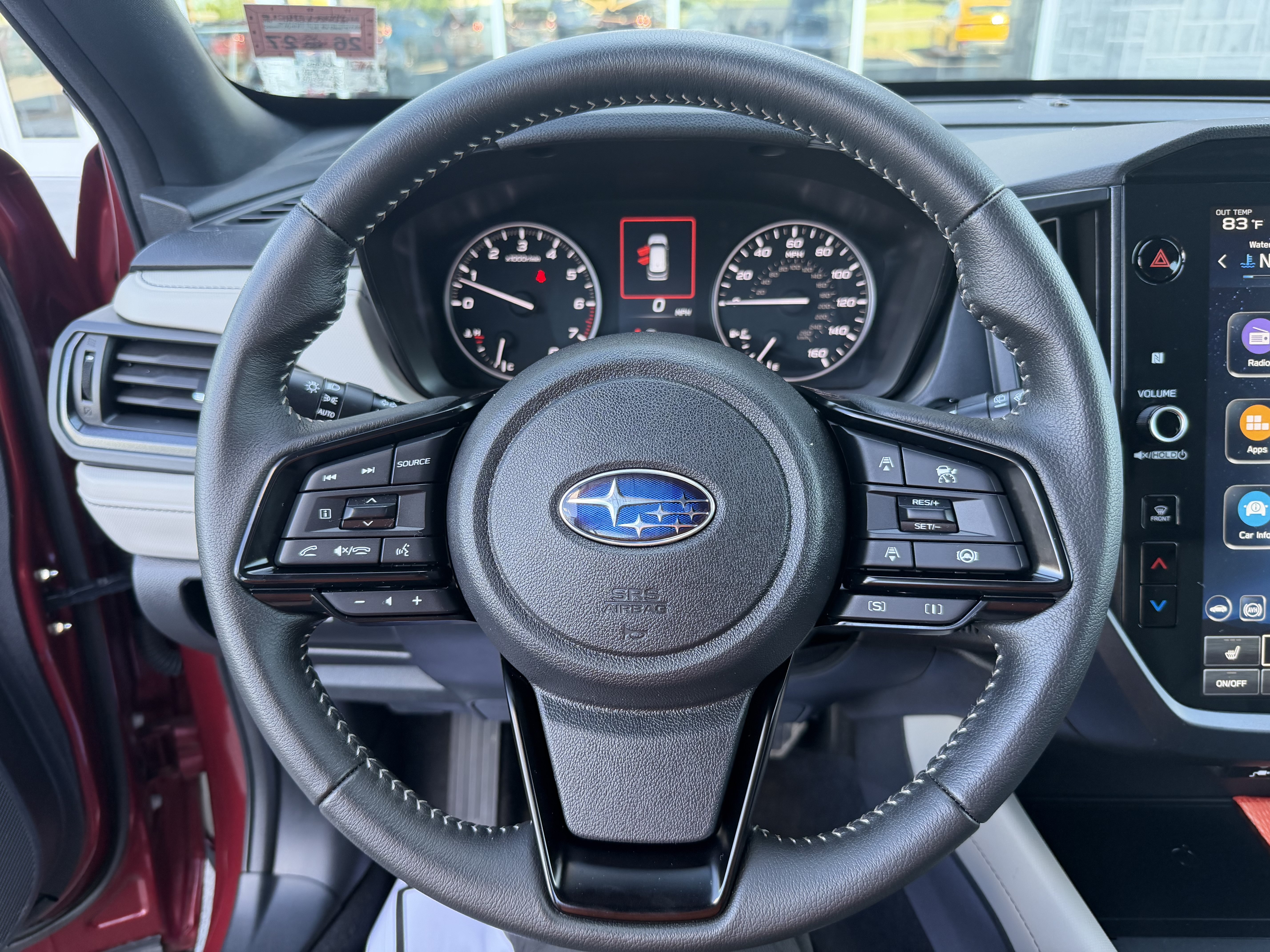 Used 2025 Crimson Red Pearl Subaru Premium image 14