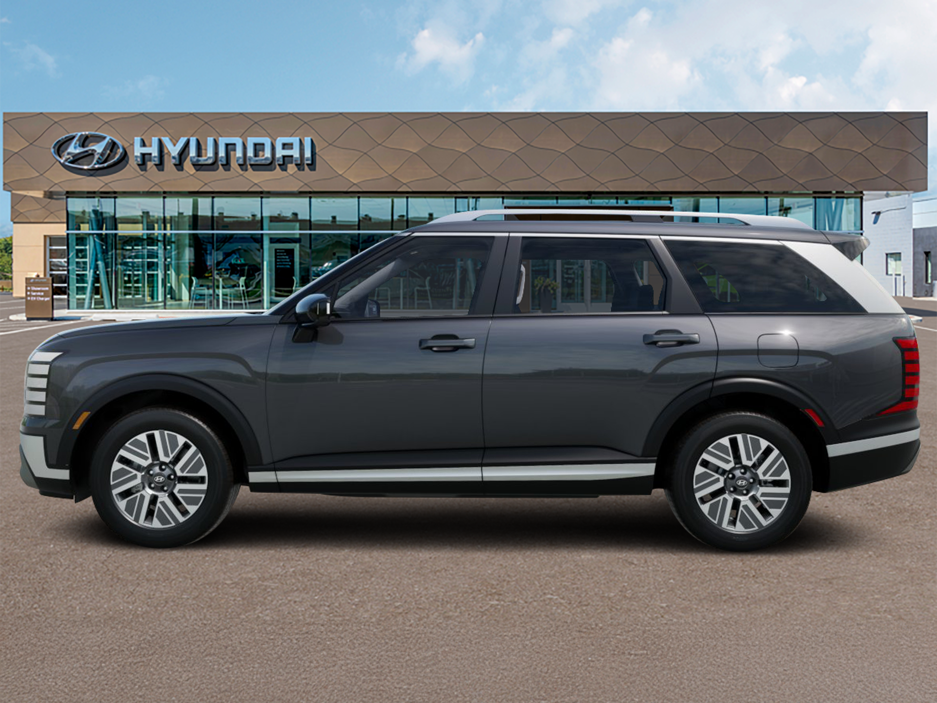New 2026 Gray Hyundai SEL 7P image 3