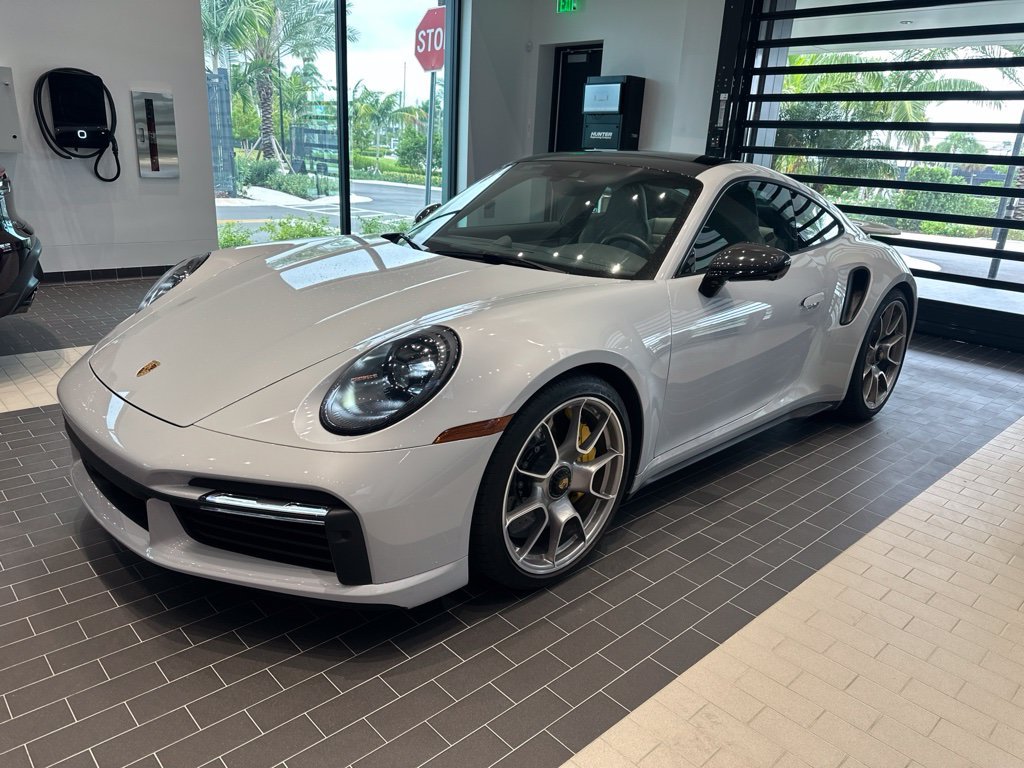 Used 2024 White Porsche Turbo S image 1