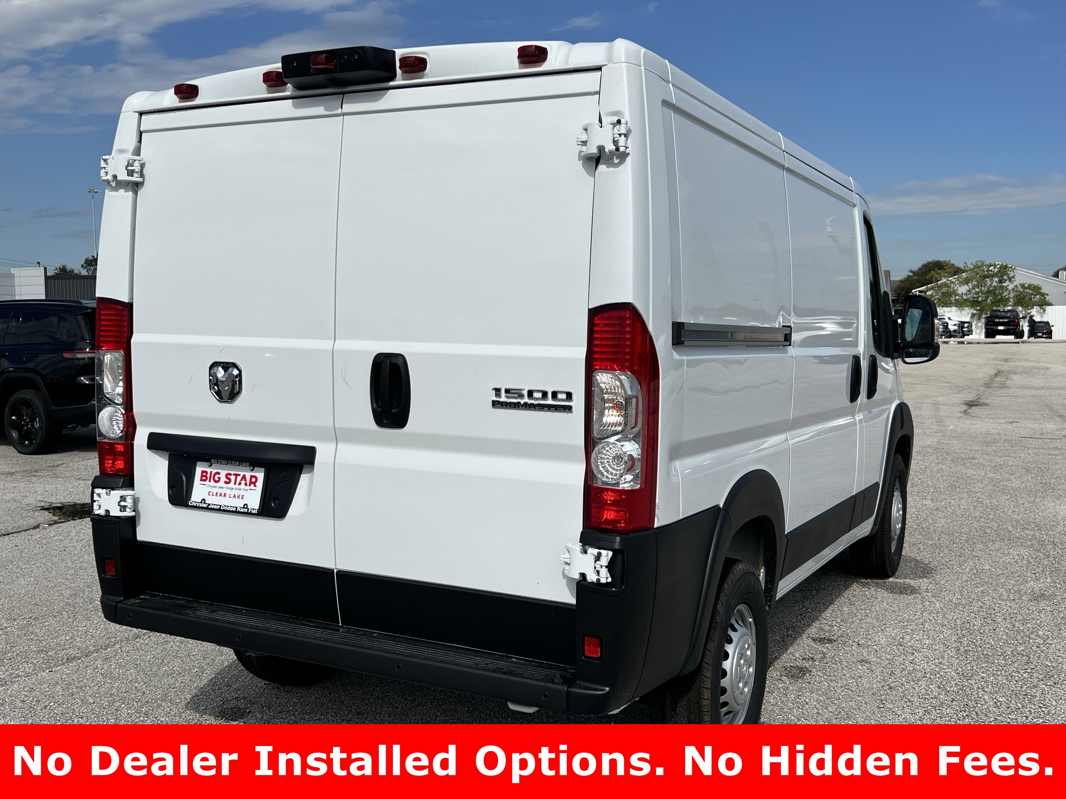 New 2026 Bright White Clear-Coat Exterior Paint RAM Tradesman image 5
