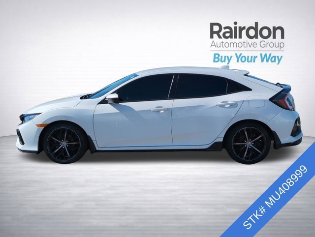 Used 2021 Platinum White Pearl Honda Sport image 4