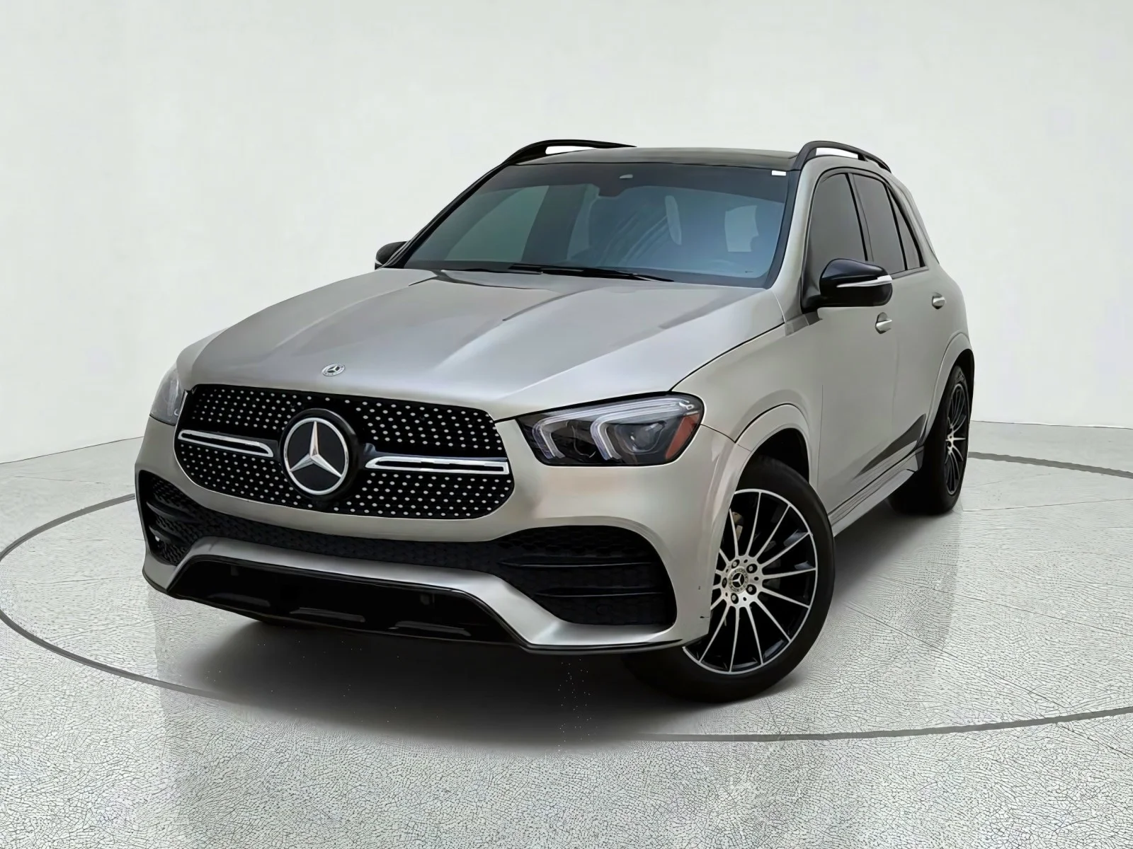 Certified Used 2023 Mojave Silver Metallic Mercedes-Benz GLE 350 image 2