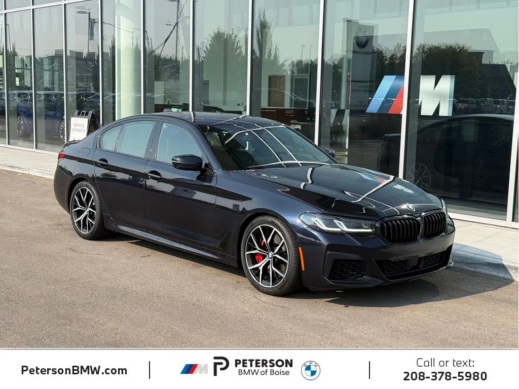 Used 2023 Black BMW M550i xDrive image 7