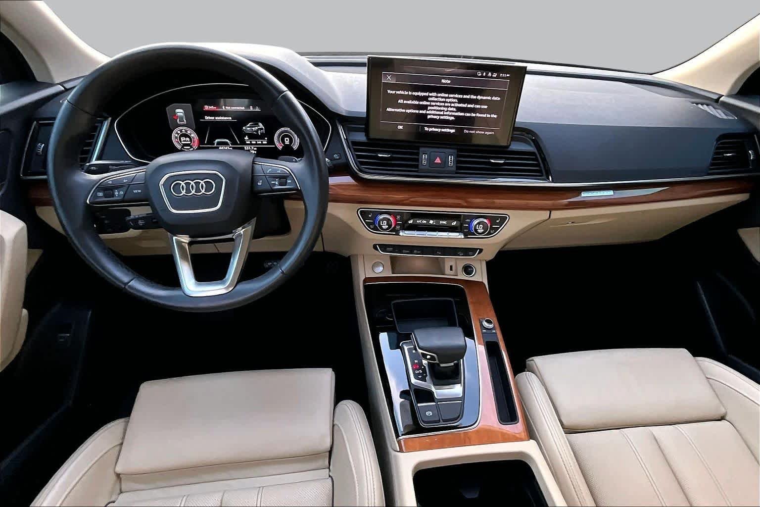 Used 2021 Navarra Blue Metallic Audi Premium Plus image 28