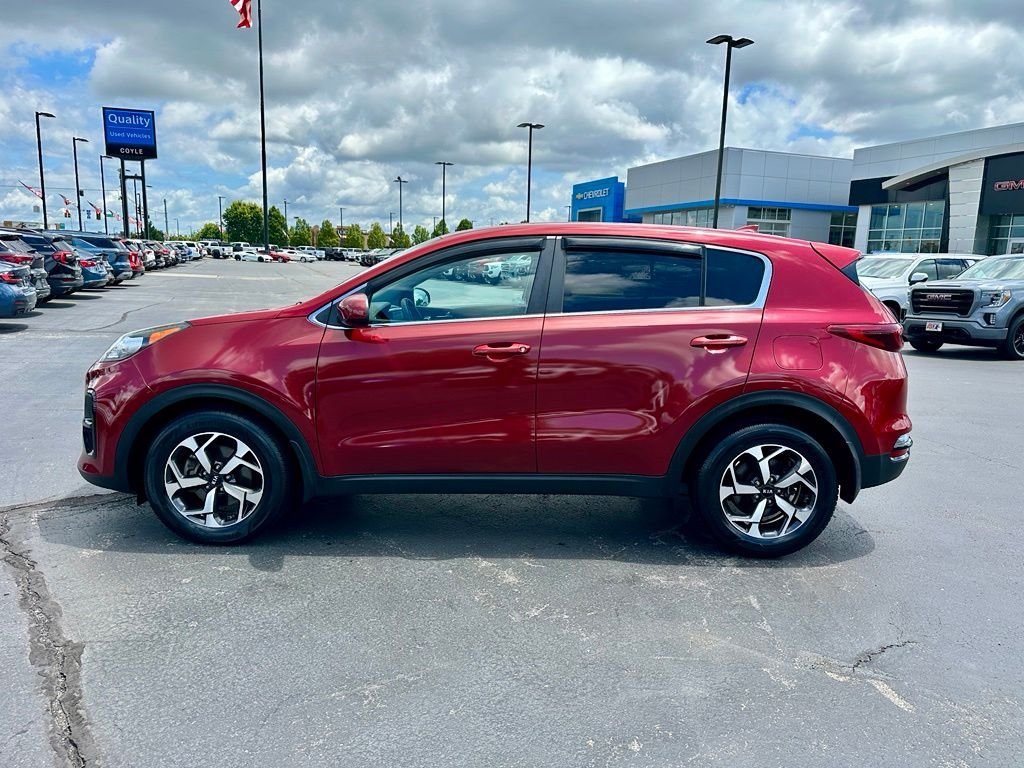 Used 2020 Red Kia LX image 6