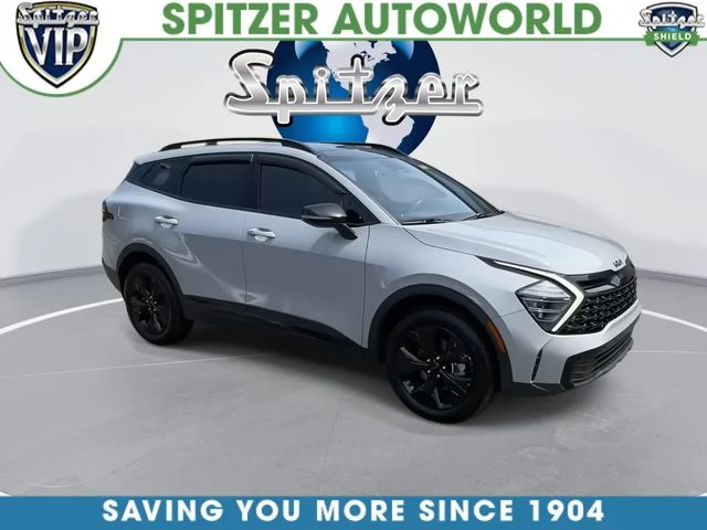 Certified Used 2025 Gray Kia X-Line image 3