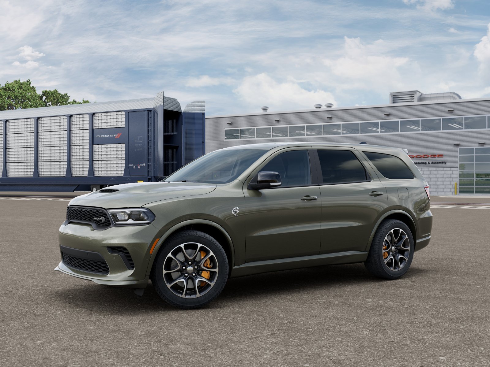 New 2027 Green Machine Exterior Paint Dodge  image 1