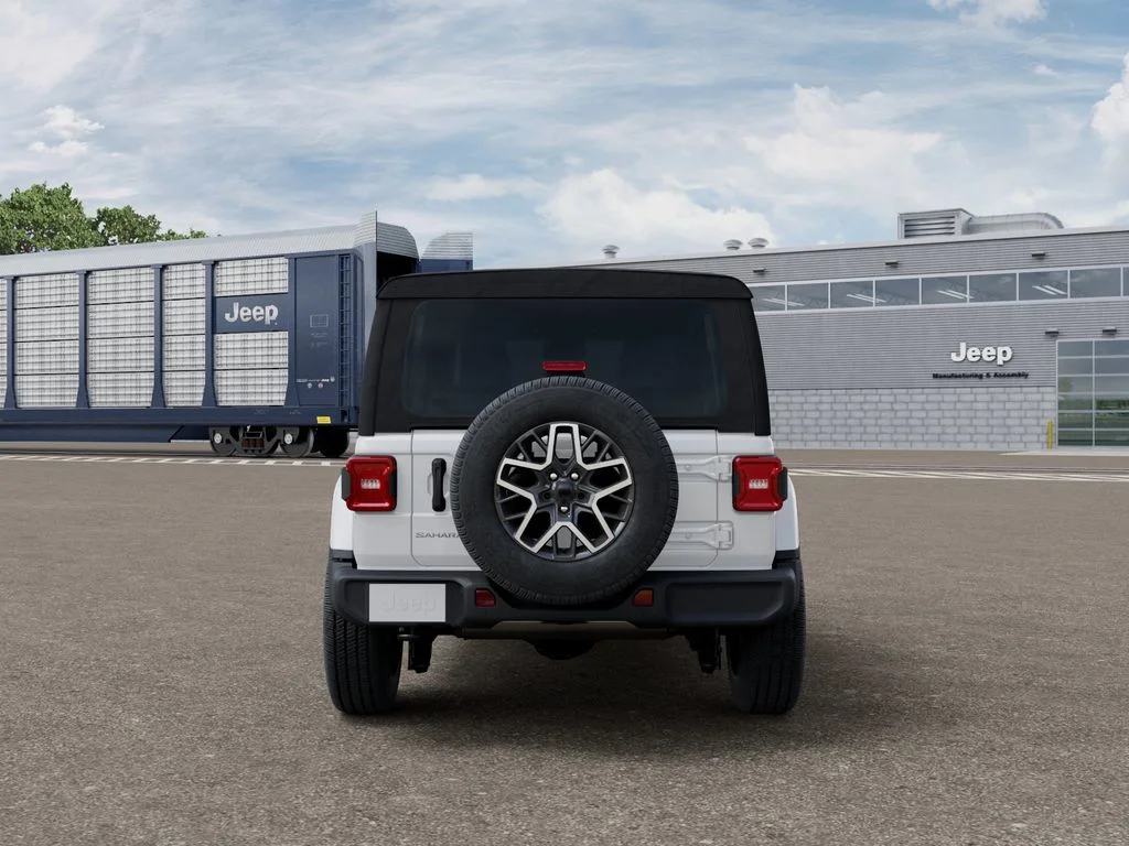 New 2027 Bright White Clearcoat Jeep Sahara image 7