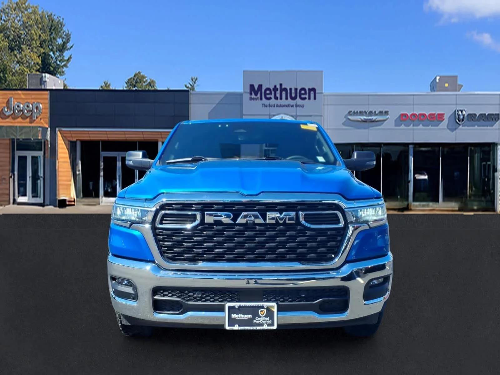 Used 2025 Hydro Blue Pearlcoat Ram Big Horn image 10