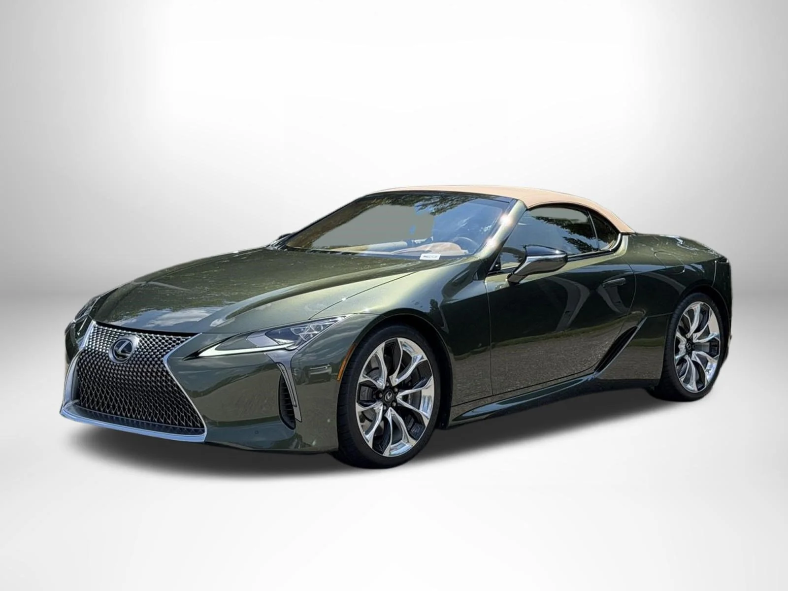Used 2021 Nori Green Pearl Lexus 500 image 3