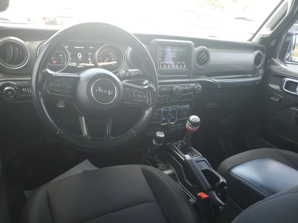 Used 2021 Black Jeep Unlimited Willys image 8