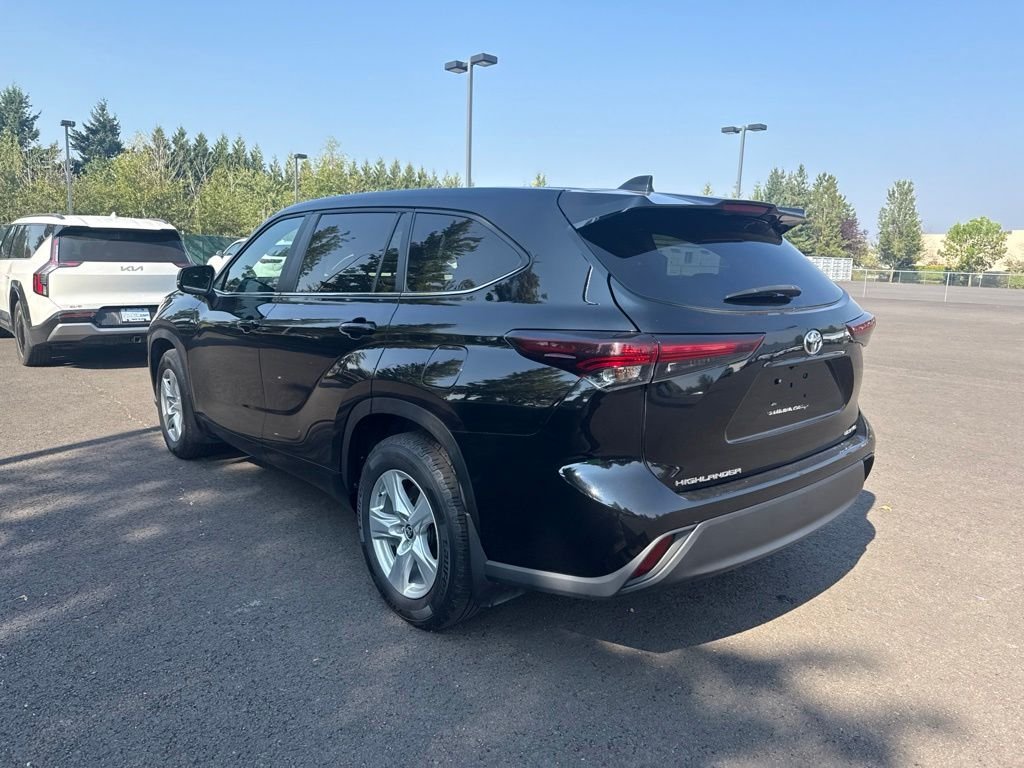 Used 2024 Midnight Black Metallic Toyota LE image 5
