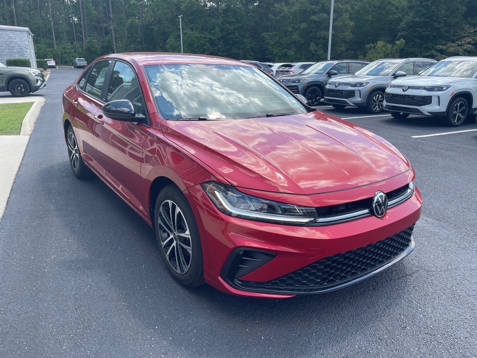 New 2026 Kings Red Metallic Volkswagen Sport image 3