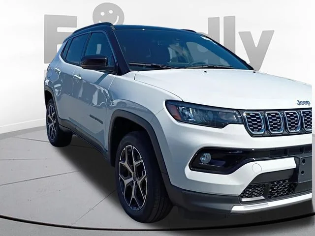 New 2026 Bright White Clear-Coat Exterior Paint Jeep Limited image 3