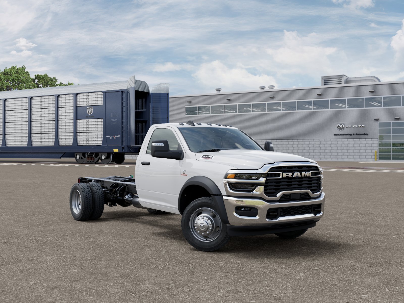 New 2027 Bright White Clear-Coat Paint RAM TRADESMAN image 3