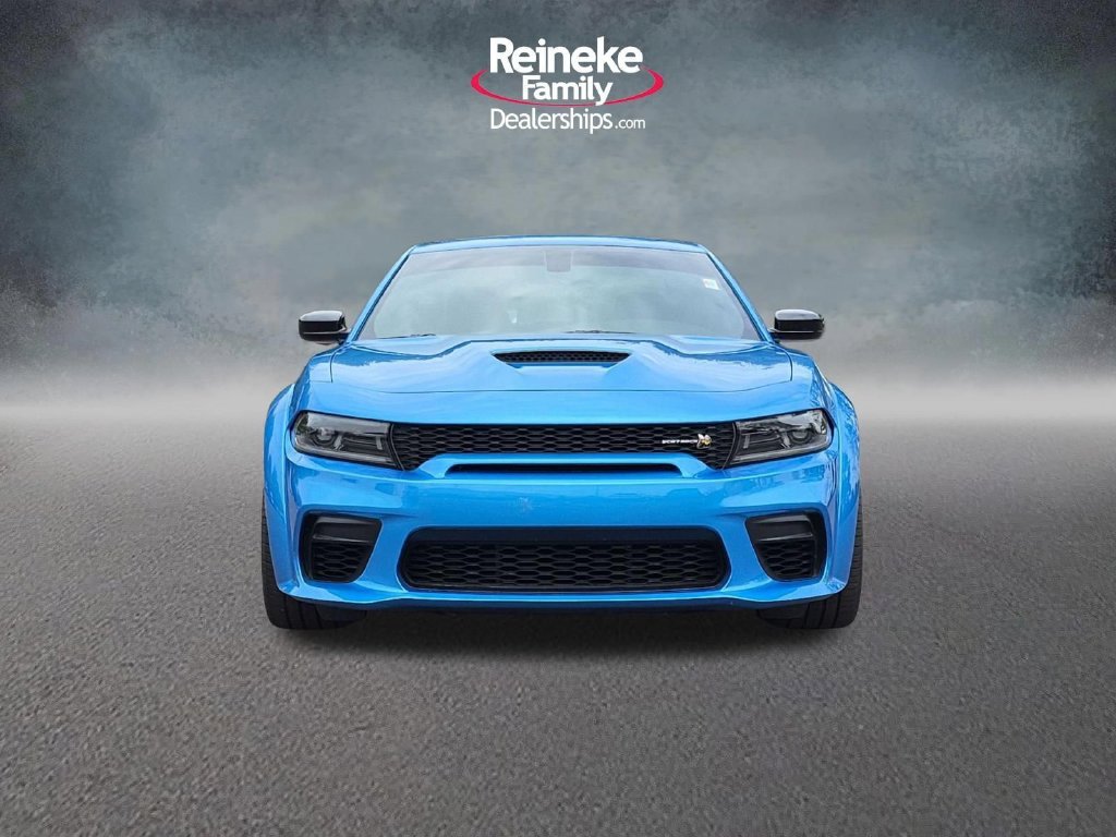 Used 2023 Blue Dodge R/T Scat Pack Widebody image 2