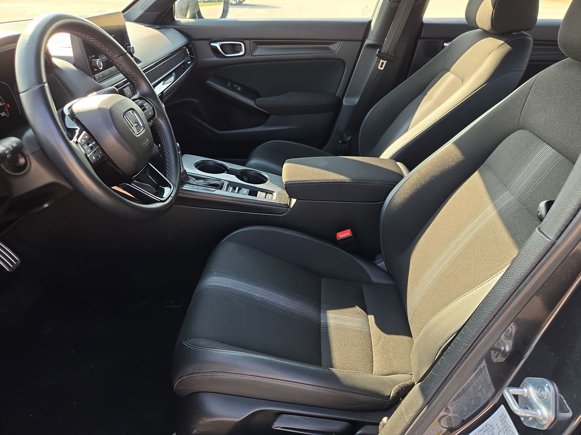 Certified Used 2025 Meteorite Gray Metallic Honda 4D SPORT image 14
