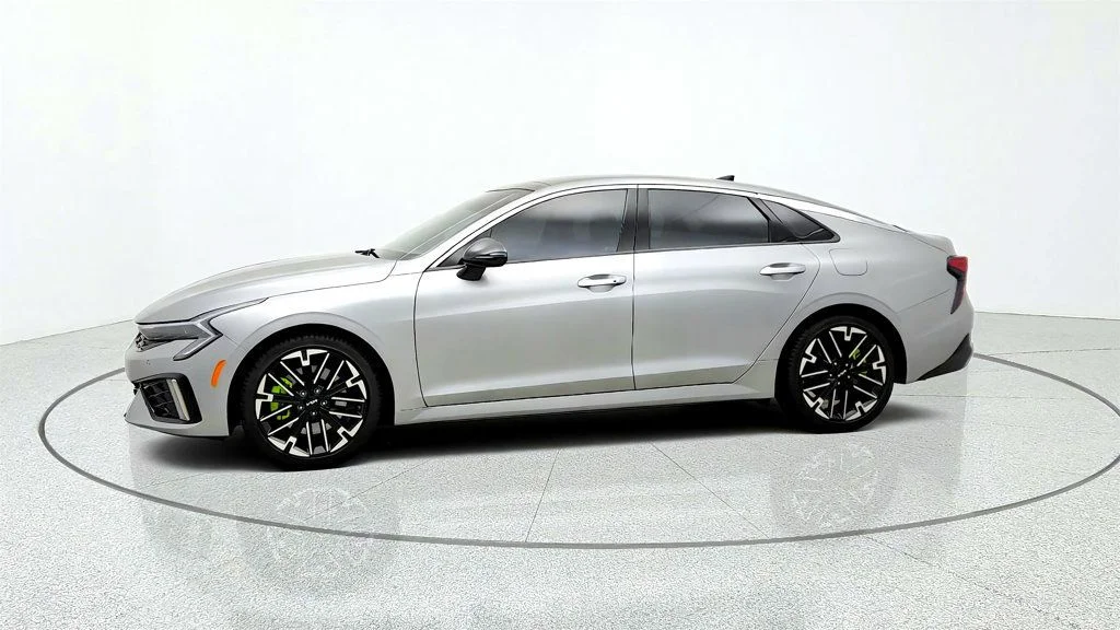 Used 2025 Steel Matte Gray Kia GT DCT FWD image 8