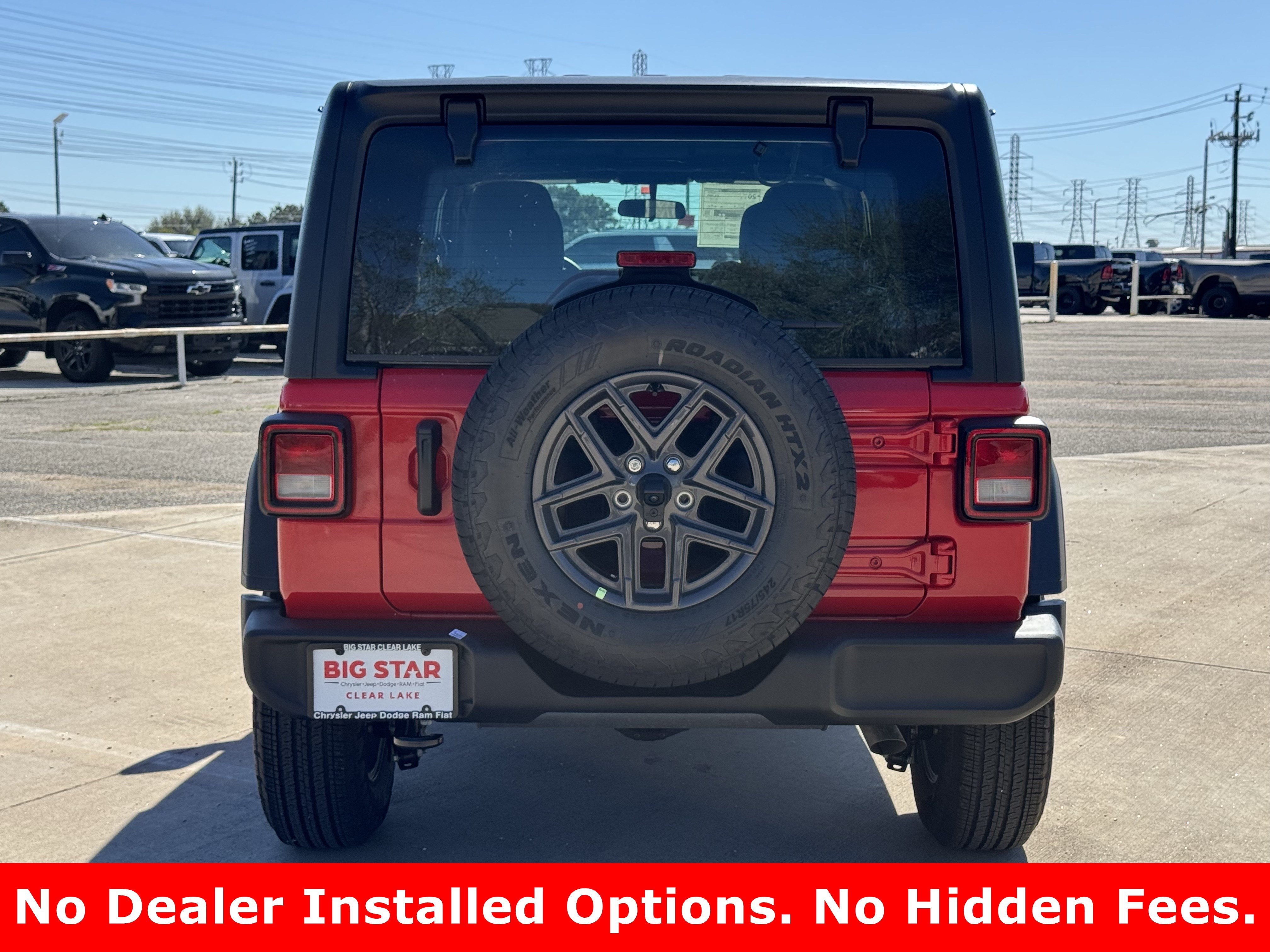 New 2026 Firecracker Red Clearcoat Jeep Sport image 8