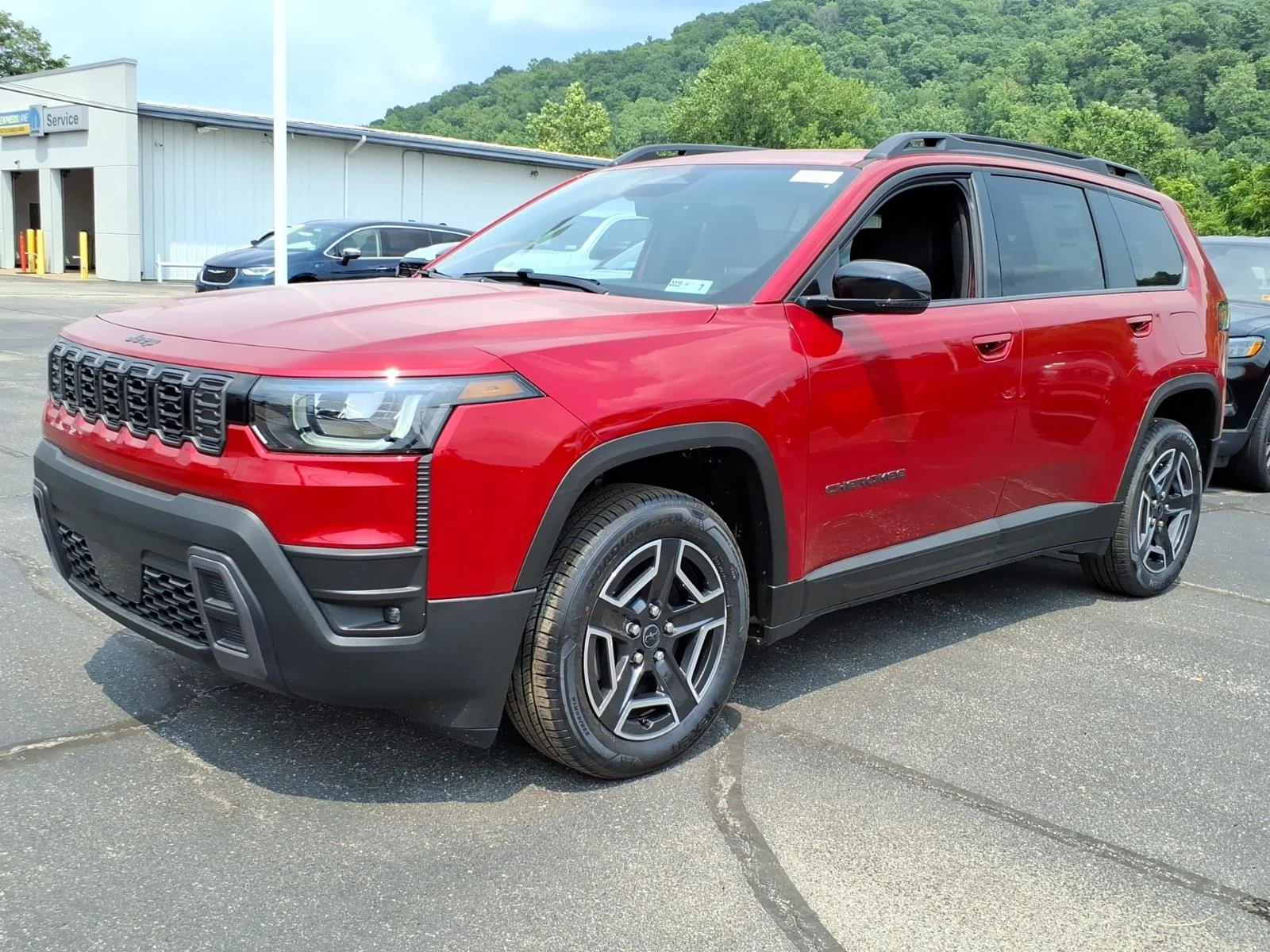 New 2026 Red Hot Pearlcoat Jeep Limited image 2
