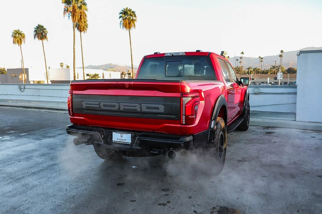 Used 2025 Red Ford Raptor image 9