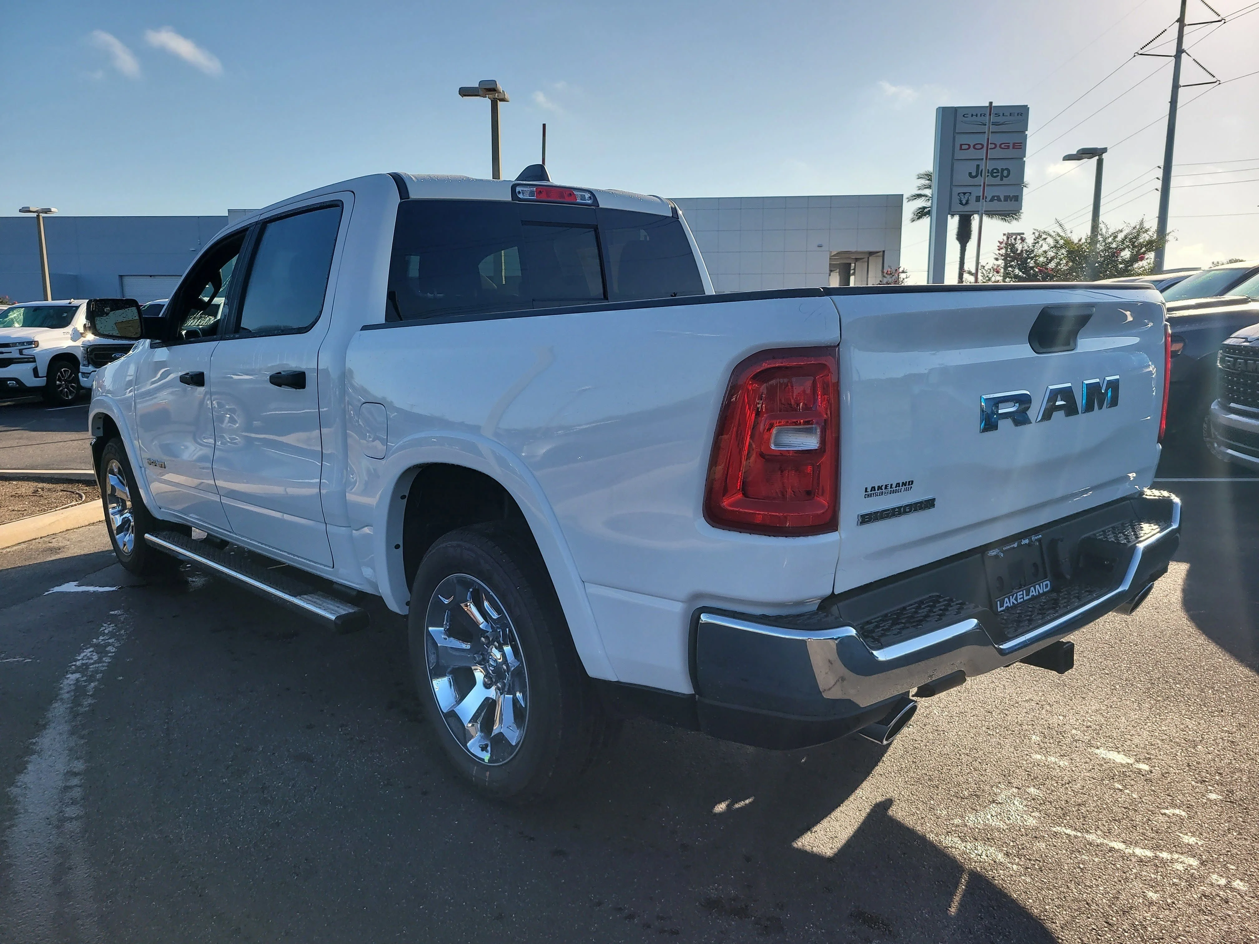 New 2026 Bright White Clearcoat Ram Big Horn image 8
