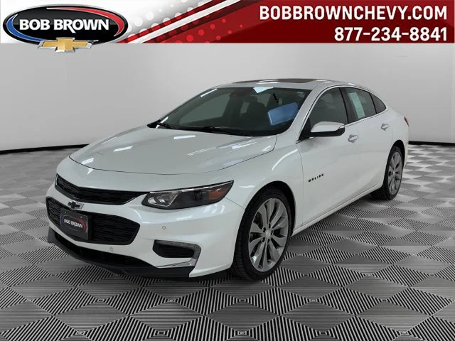 Certified Used 2018 IRIDESCENT PEARL TRICOAT Chevrolet Premier image 1